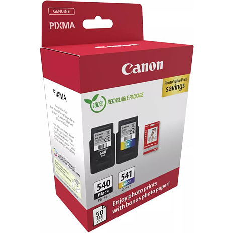 Canon PG-540/CL-541 blækpatroner - sort/farve