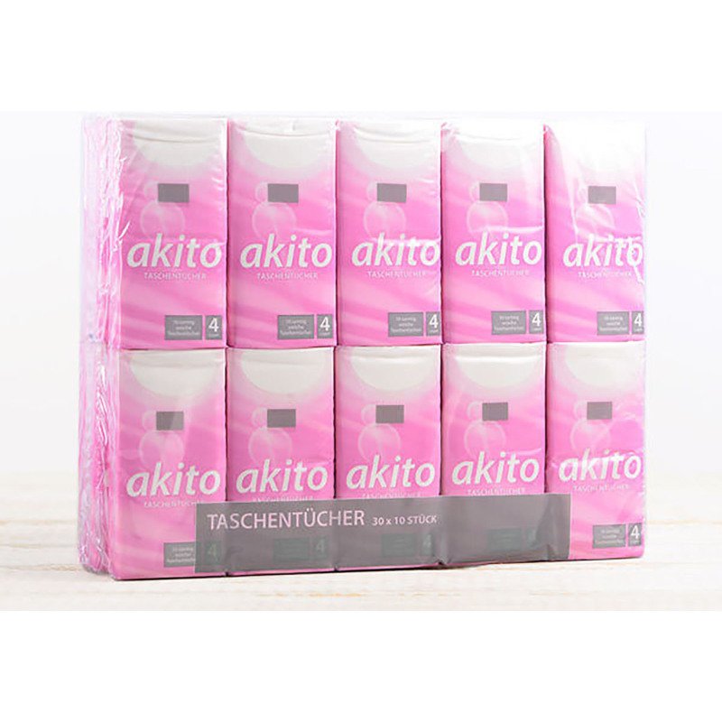 Fripa Mouchoir Akito, 4 couches, extra blanc, pack de 30
