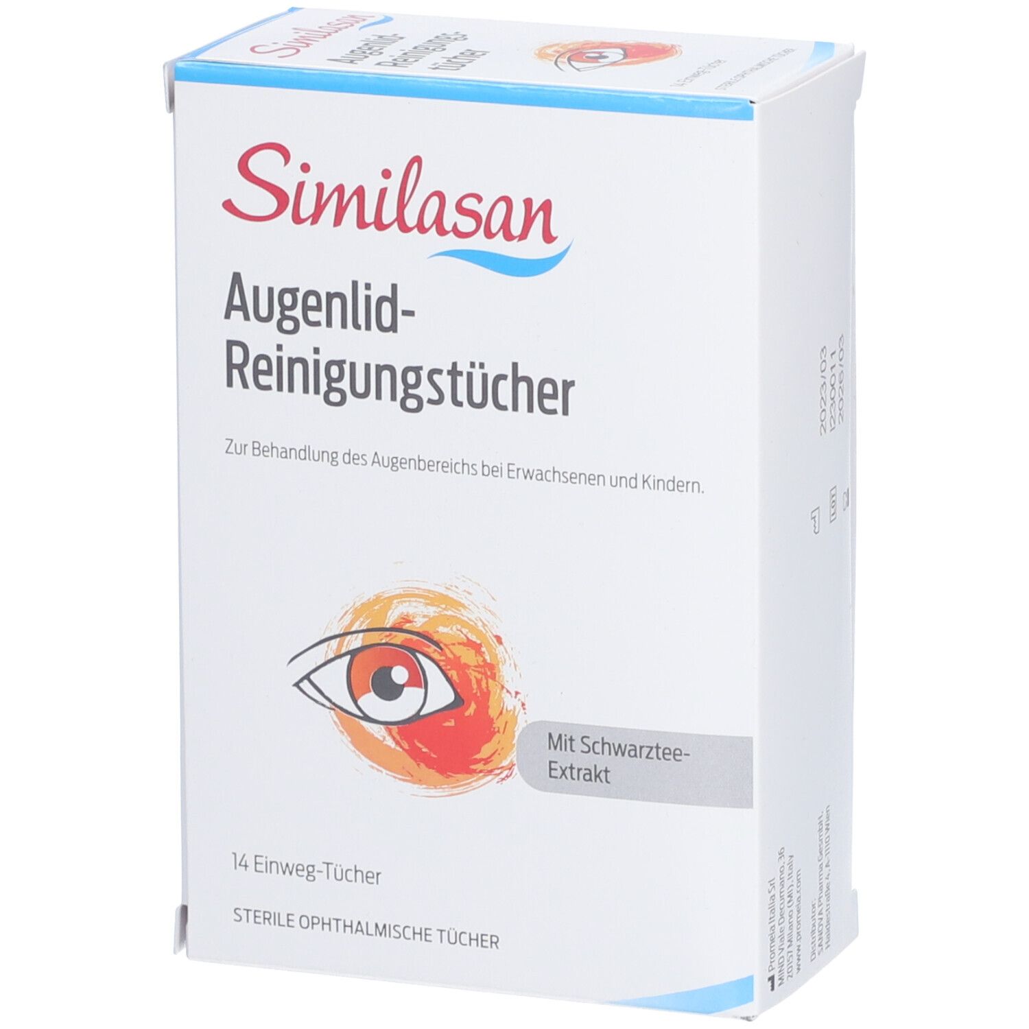Similasan Augenlid Reinigungstücher
