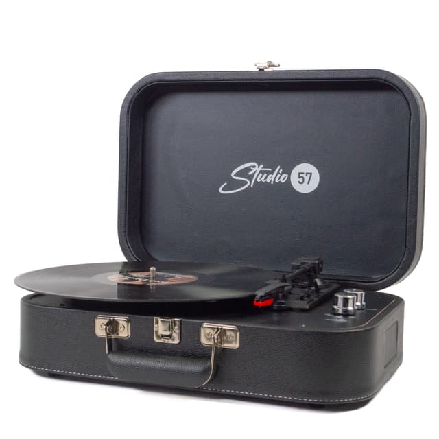 Studio 57 Mellow Pladespiller (Sort)