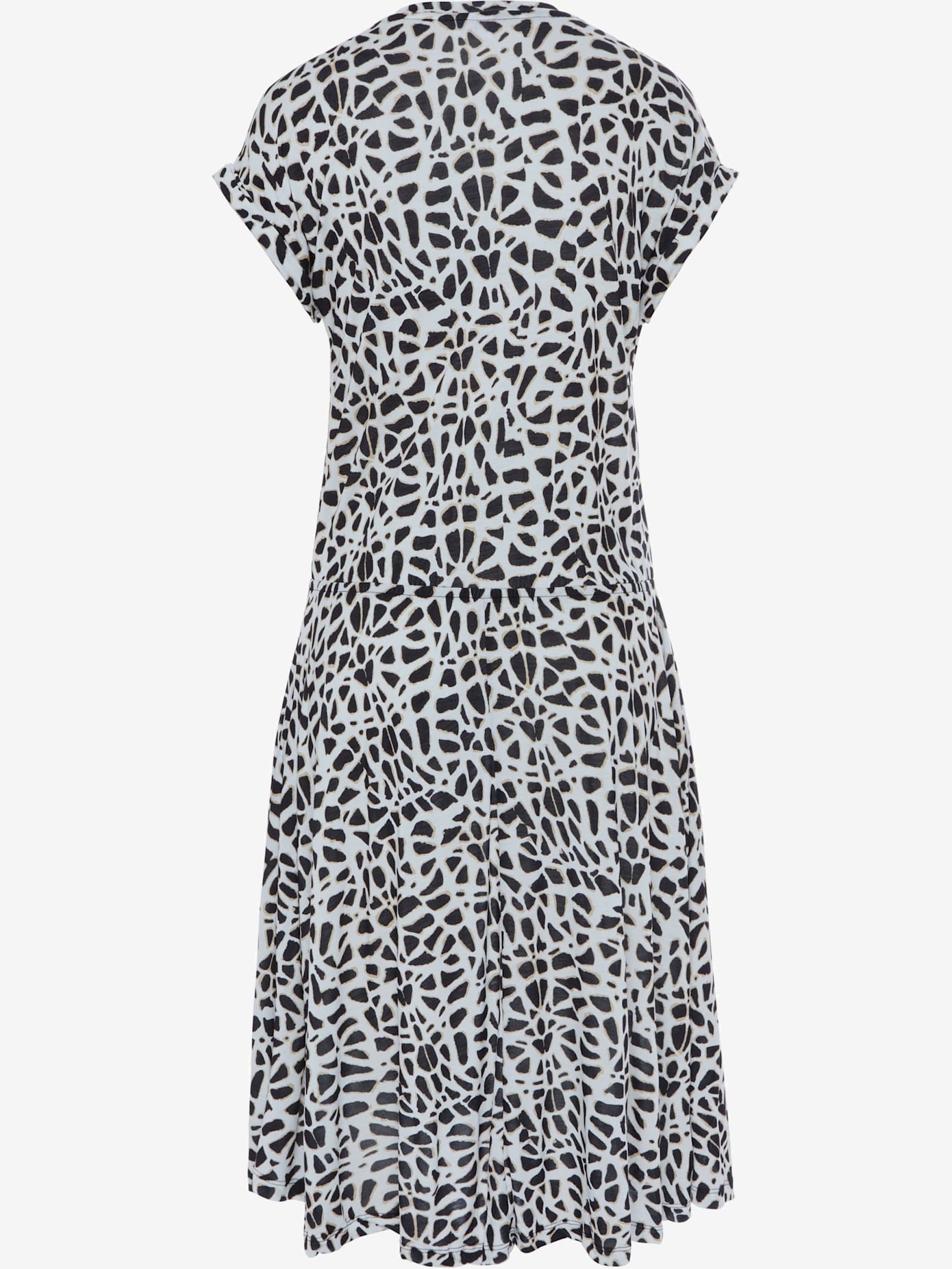 Robe en jersey encolure ronde
