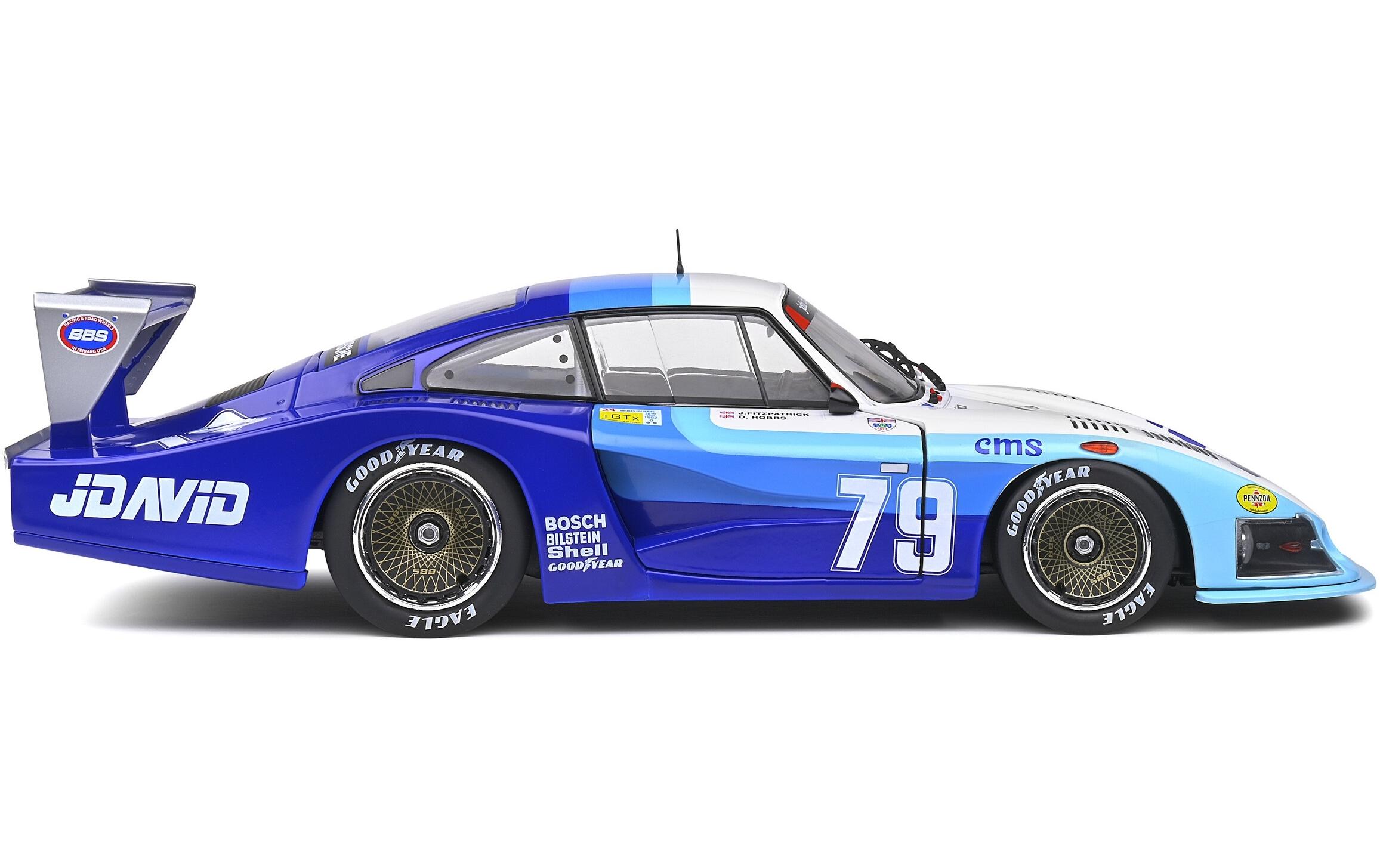 Rennwagen Porsche 935 Mobydick #79 1:1824H von Le Mans1982 #79 Fitzpatrick / Hobbs