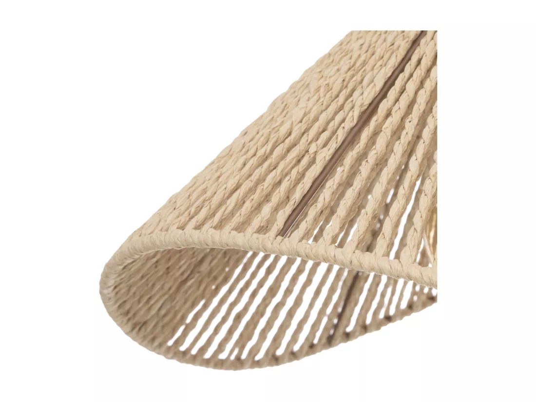 Luminaire Suspension en corde Beige 45 x 40 cm