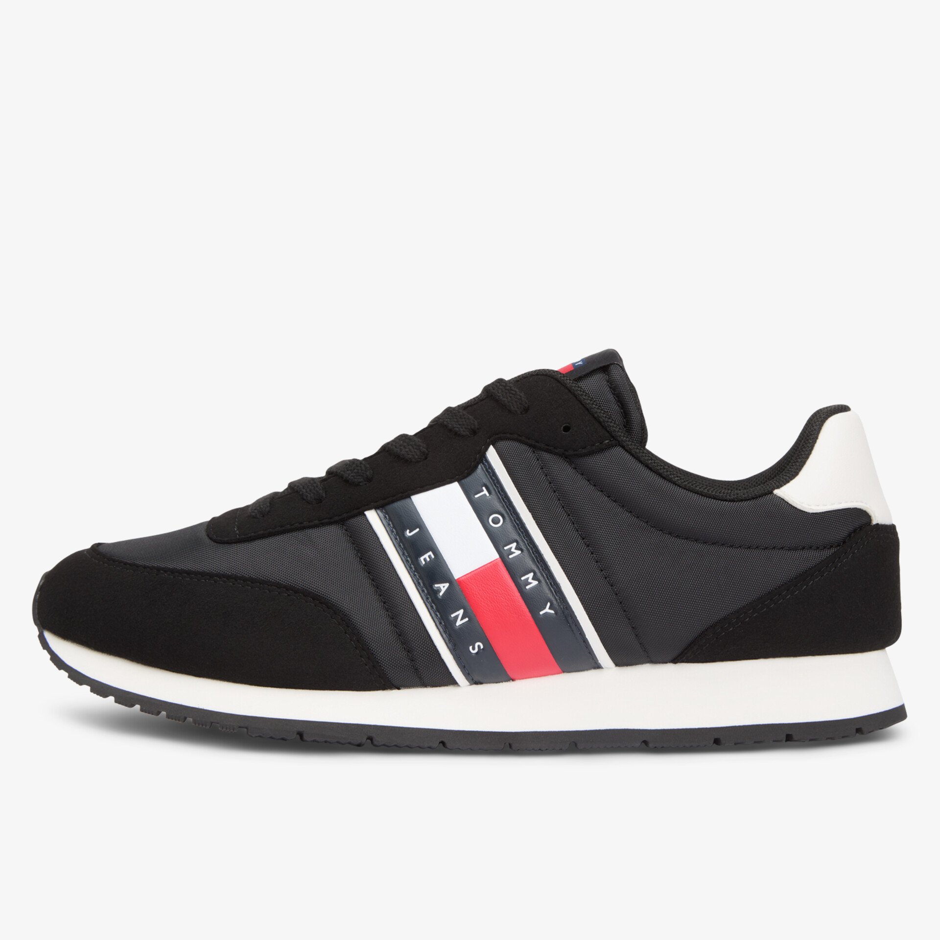 TOMMY JEANS Herren Sneaker Low schwarz