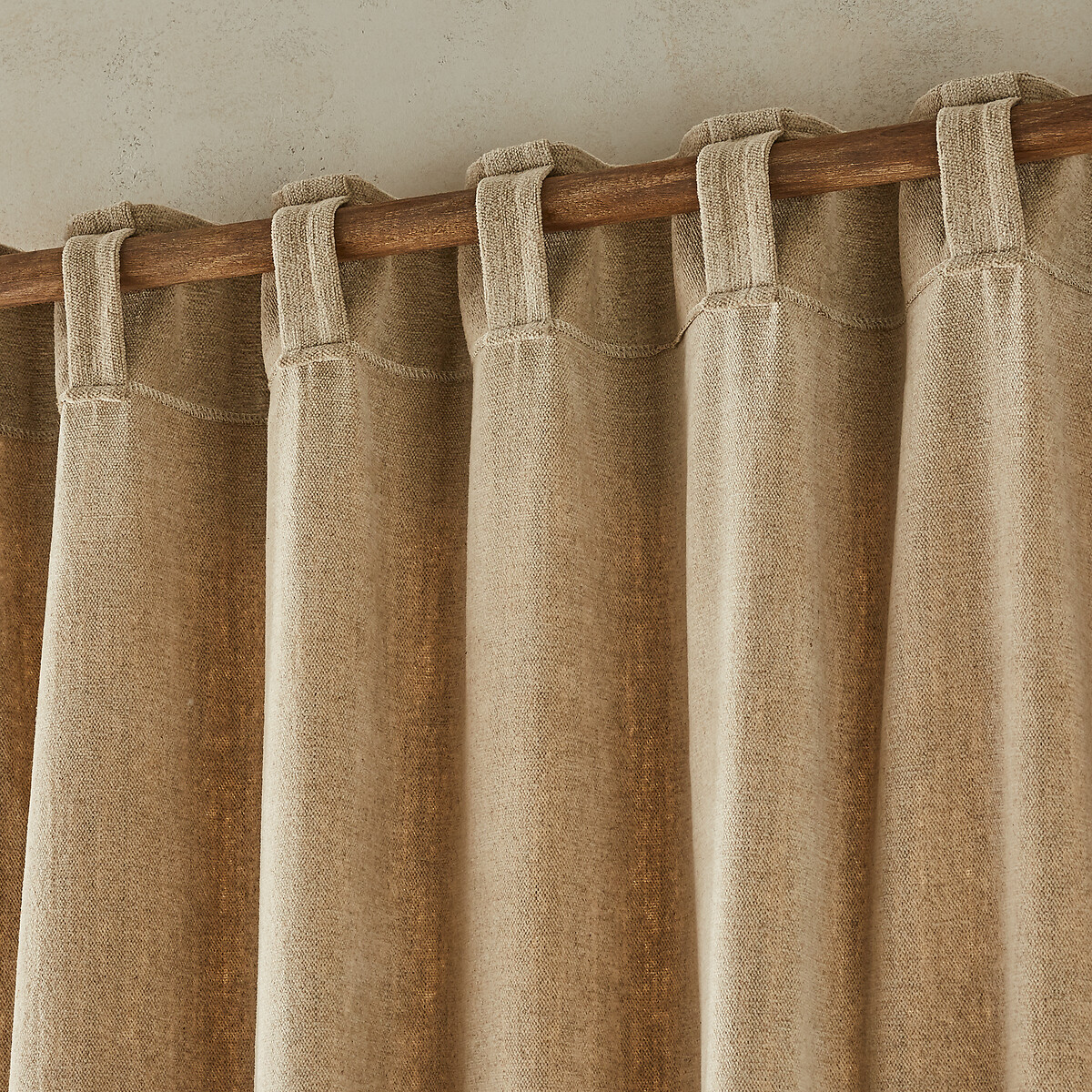 AM.PM<br>Cortina de linho/algodão, fabricada na França, Josepha