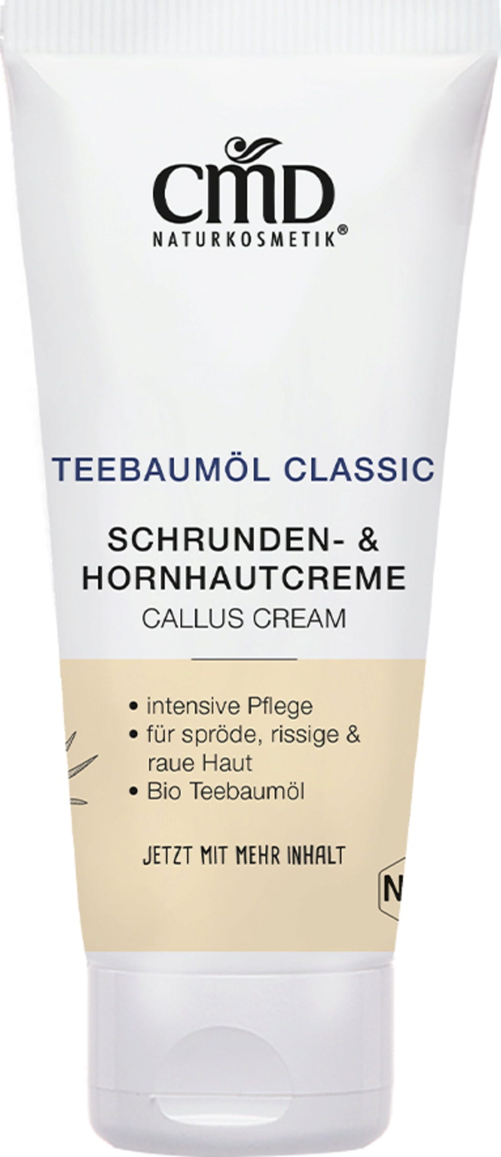 CMD Naturkosmetik  Teebaumöl Schrunden- & Hornhautcreme, 100 ml