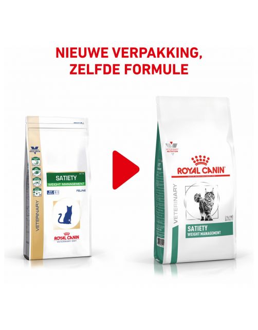 Royal Canin Veterinary Diet Satiety Weight Management - Kattenvoer - 6 kg