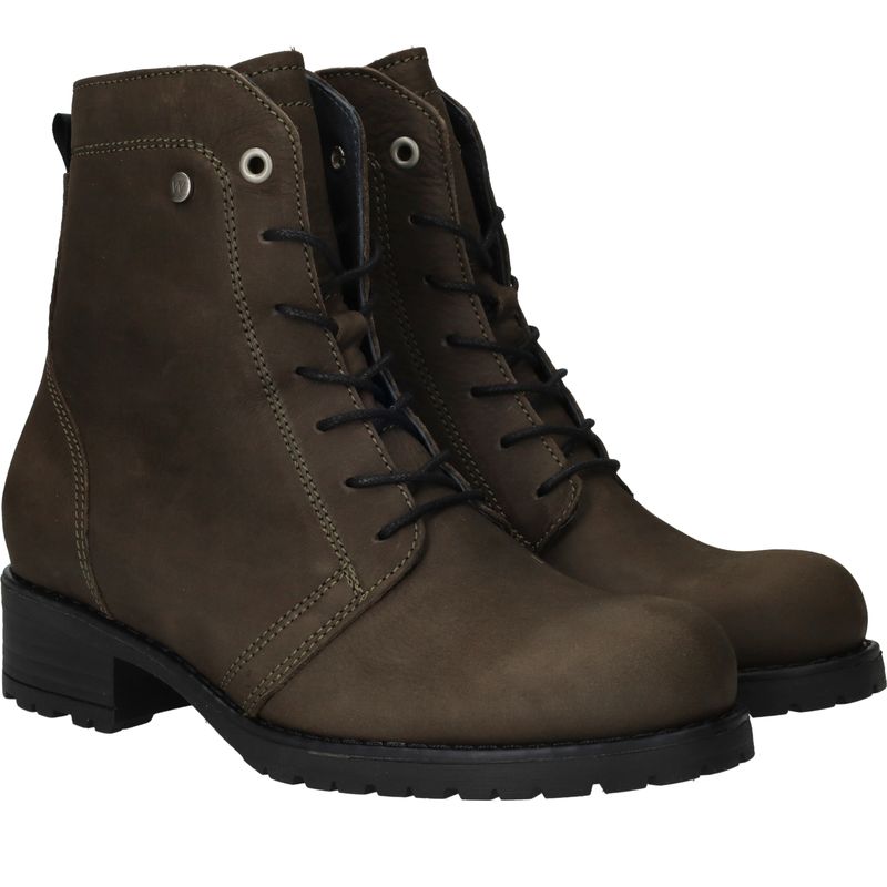 Wolky Quinta F2F Longbeach Veterboots Groen Dames