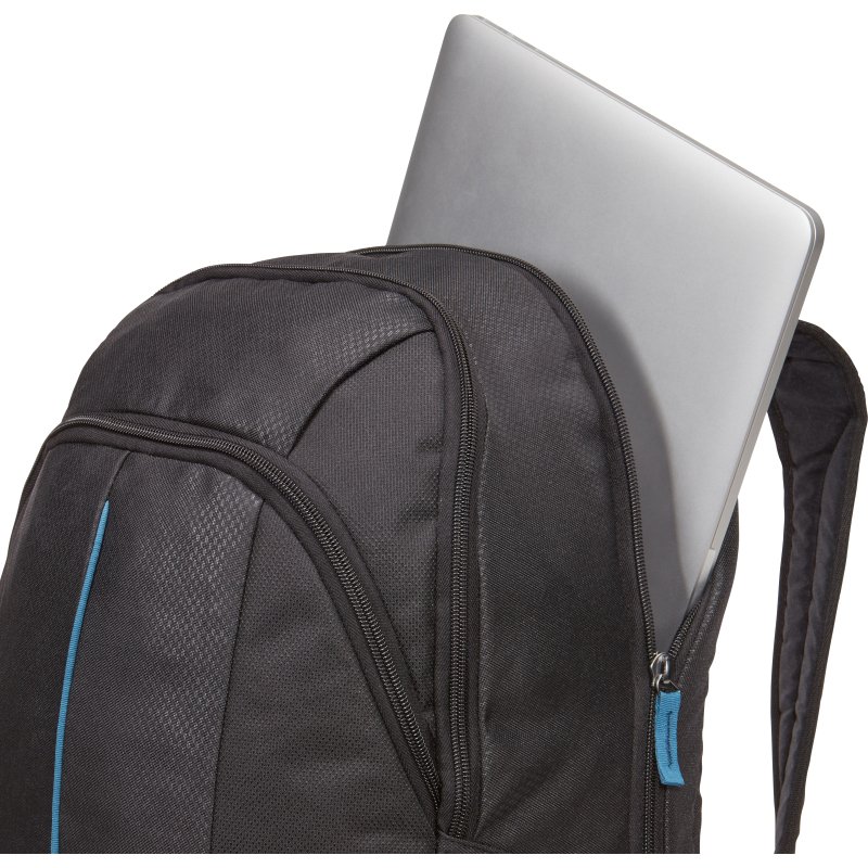 Case Logic Prevailer PREV-217 Black/Midnight sac à dos Sac à dos normal Noir Polyester