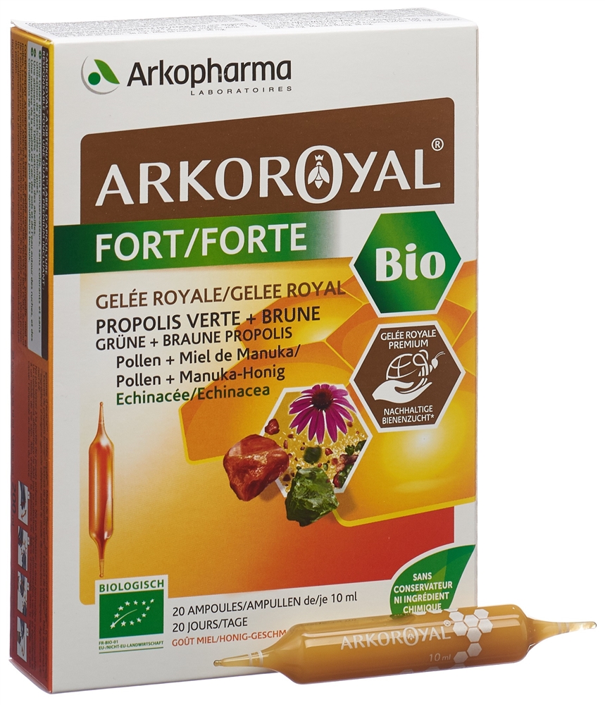 ARKOROYAL Gelée Royale Trinkamp Forte Bio Trinkamp 10 ml