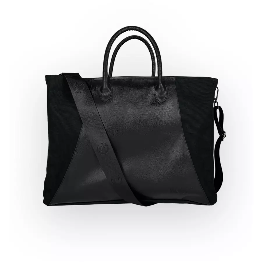 Najell Wickeltasche mit Einsatz Matte Black