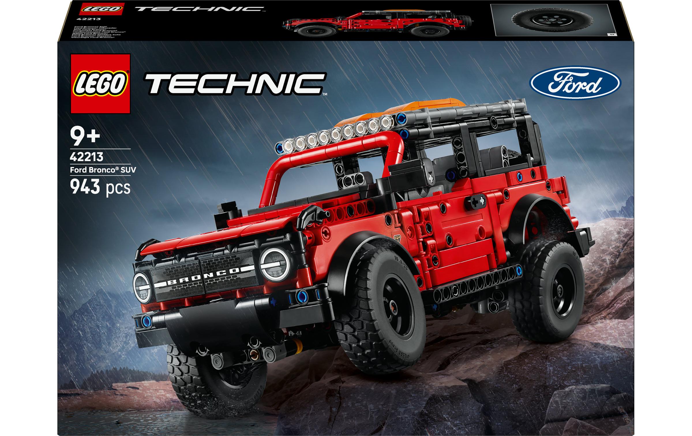 Technic Ford Bronco Offroader 42213Bauset mit einem Modell des Ford Bronco
