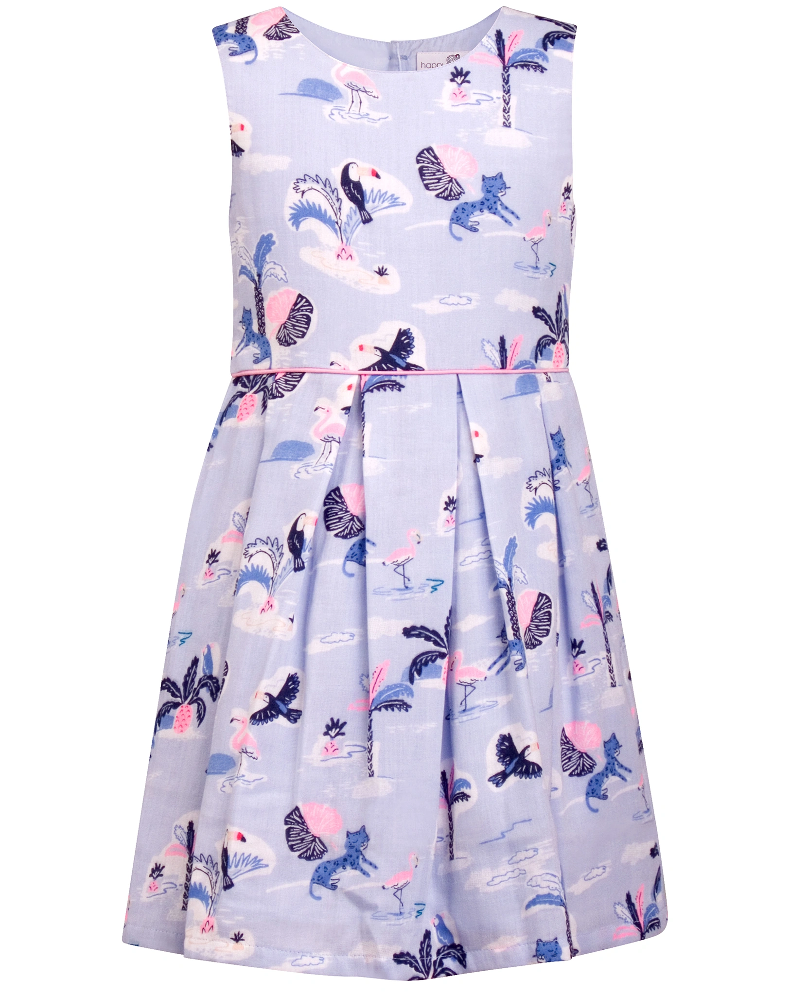 Kleid WILD ISLAND ärmellos in arctic blue