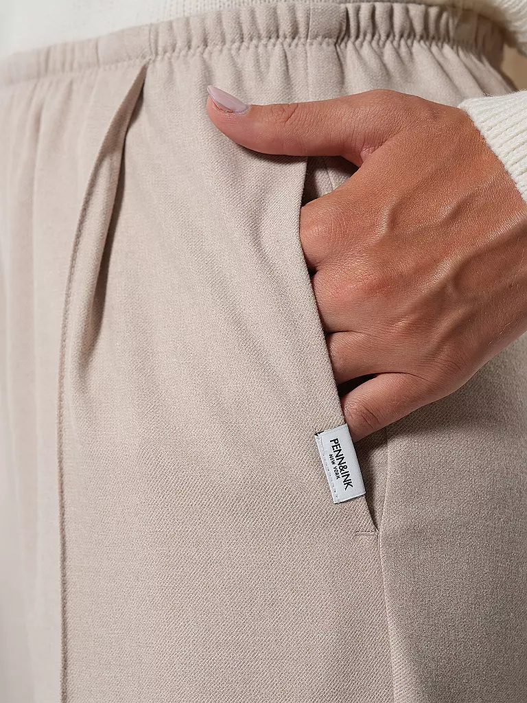 PENN&INK Marlenehose beige