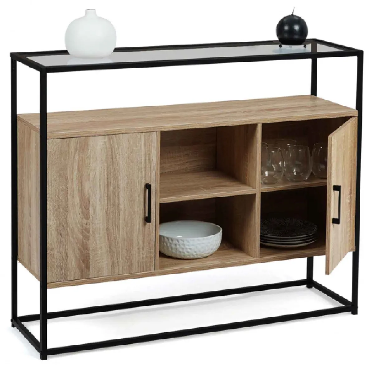 Idmarket Market Buffet SOLANO 2 Portes