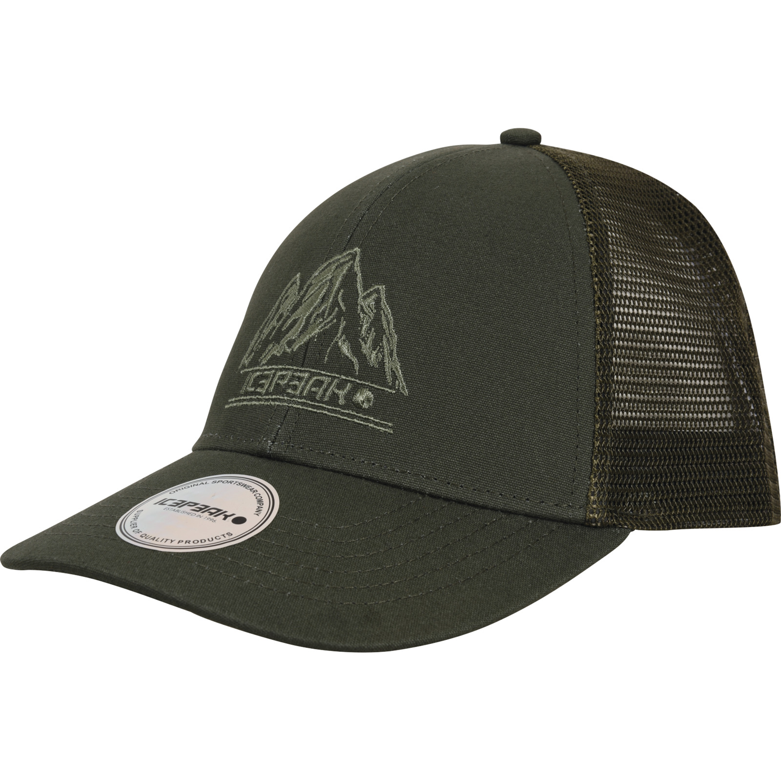 Icepeak Harford woven Cap S, olive