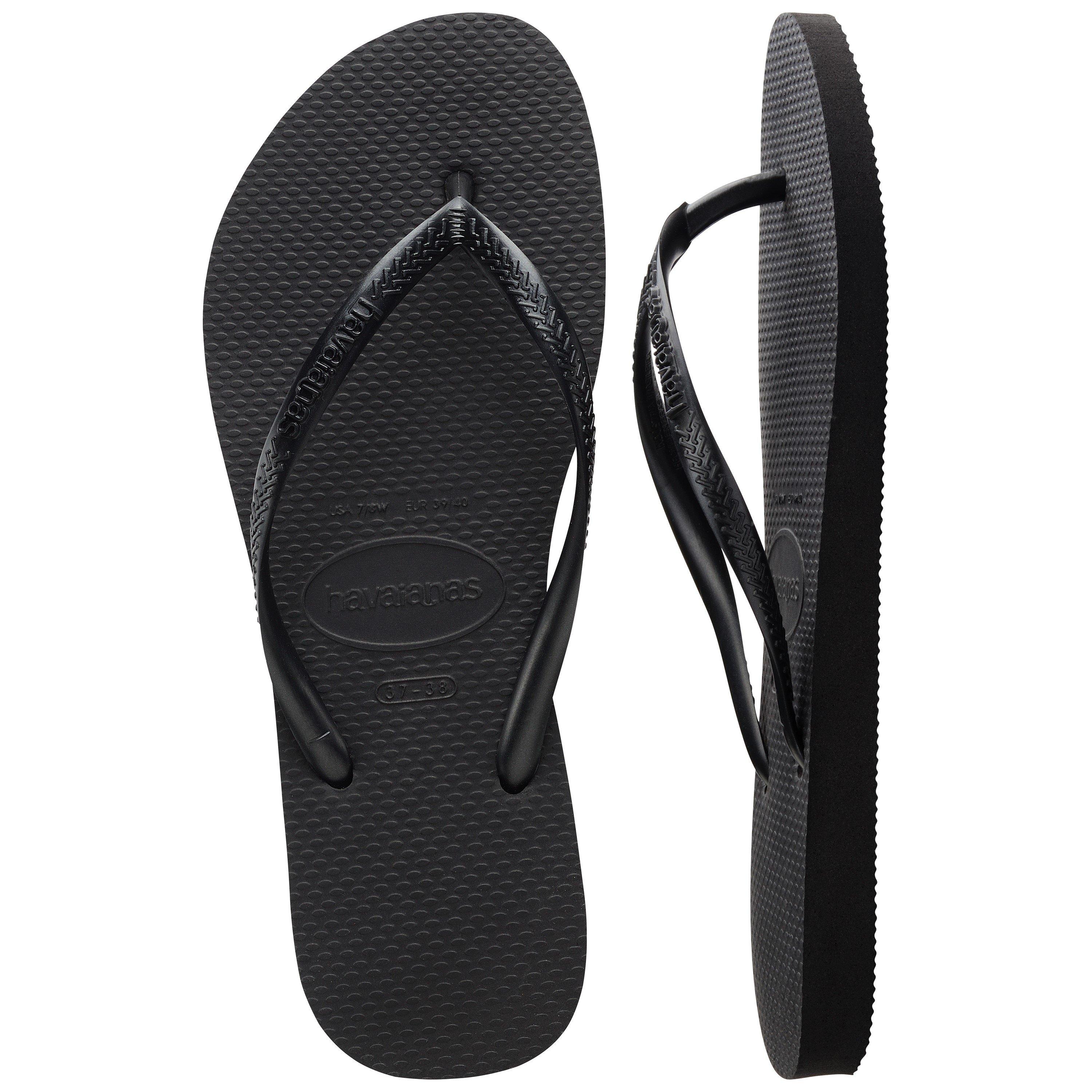 Havaianas Havaianas Hav. Slim Black 41/42 Flip Flops Womens