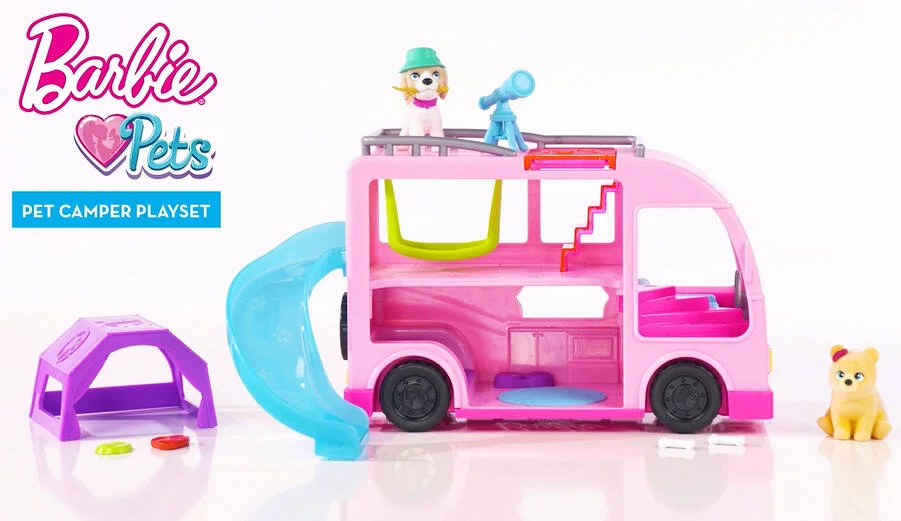BARBIE PETS - CAMPING-CAR