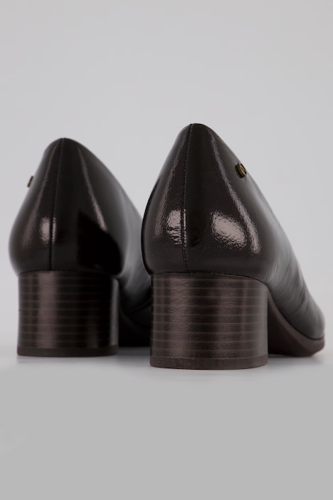 Tamaris Leder-Pumps, Wechselfußbett, Textilfutter