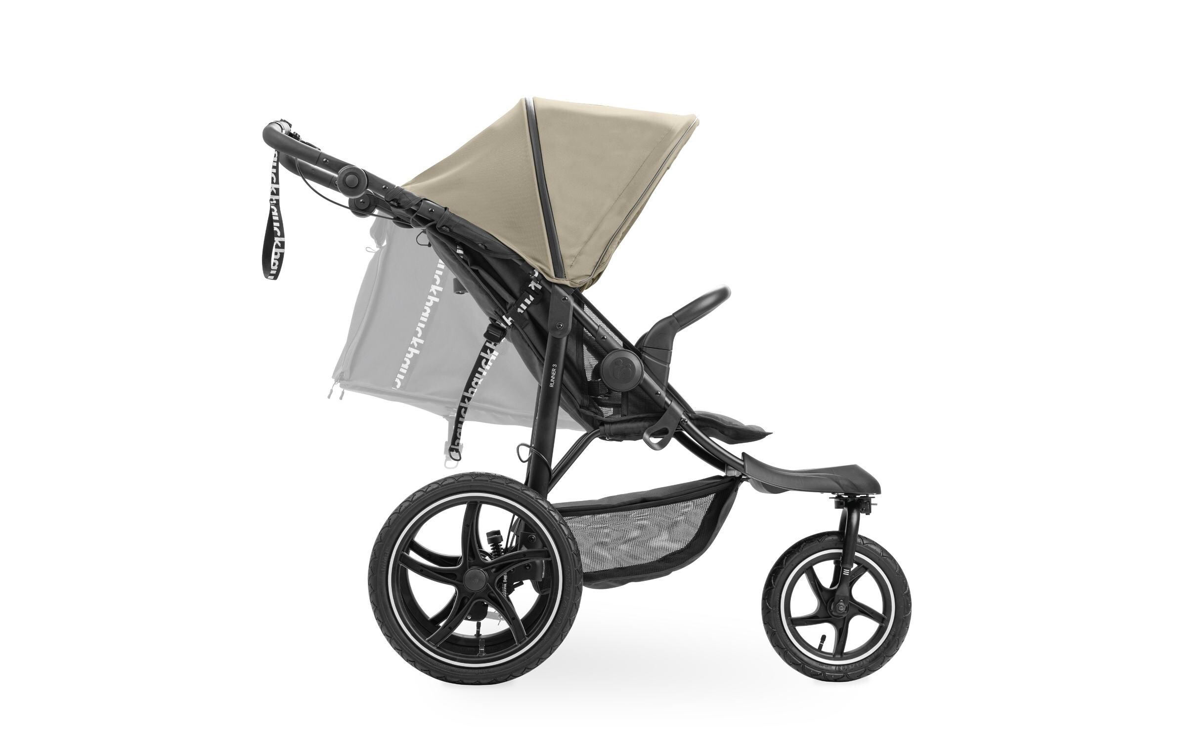 Buggy Runner 3 Olive<br>Robuster Kinderwagen für fast jedes Gelände