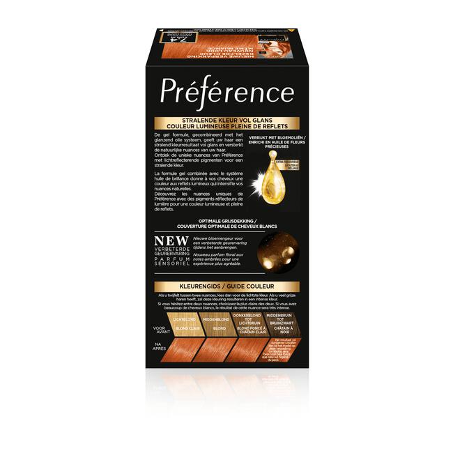 L'Oréal Paris Préférence Permanente Haarkleuring 7.4 Mango