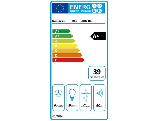 ROSIERES - Groupe filtrant RHG5600/1IN, 52 cm, 616 m3/h, 3 vitesses