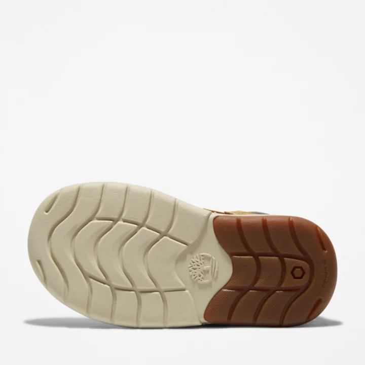 Bota infantil Toddle Tracks na cor amarela
