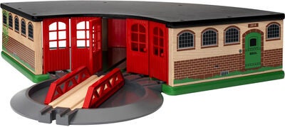 BRIO World 33736 Den Store Togstallen