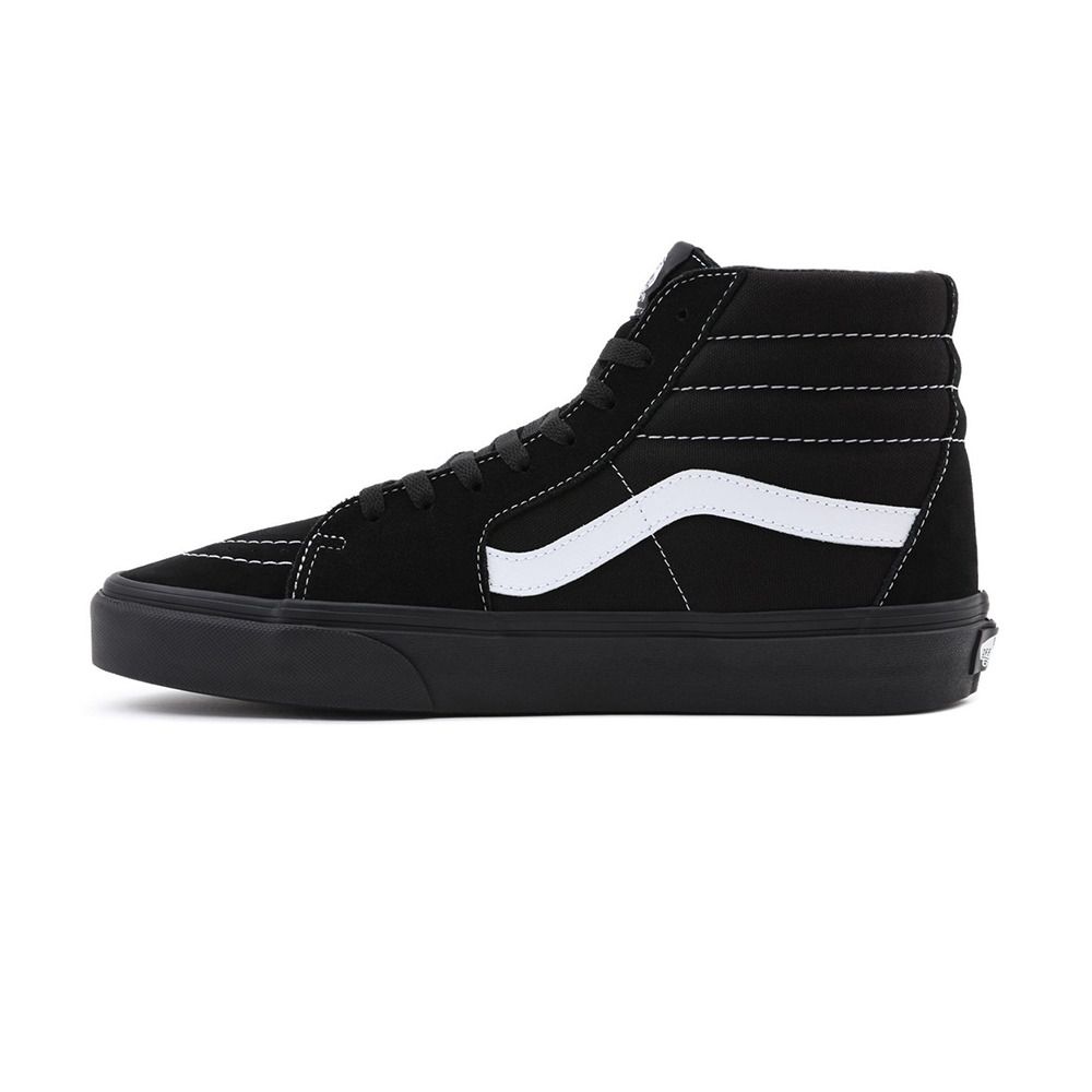 Vans SK8-HI - Sneakers (suede/canvas)blkblktrwht