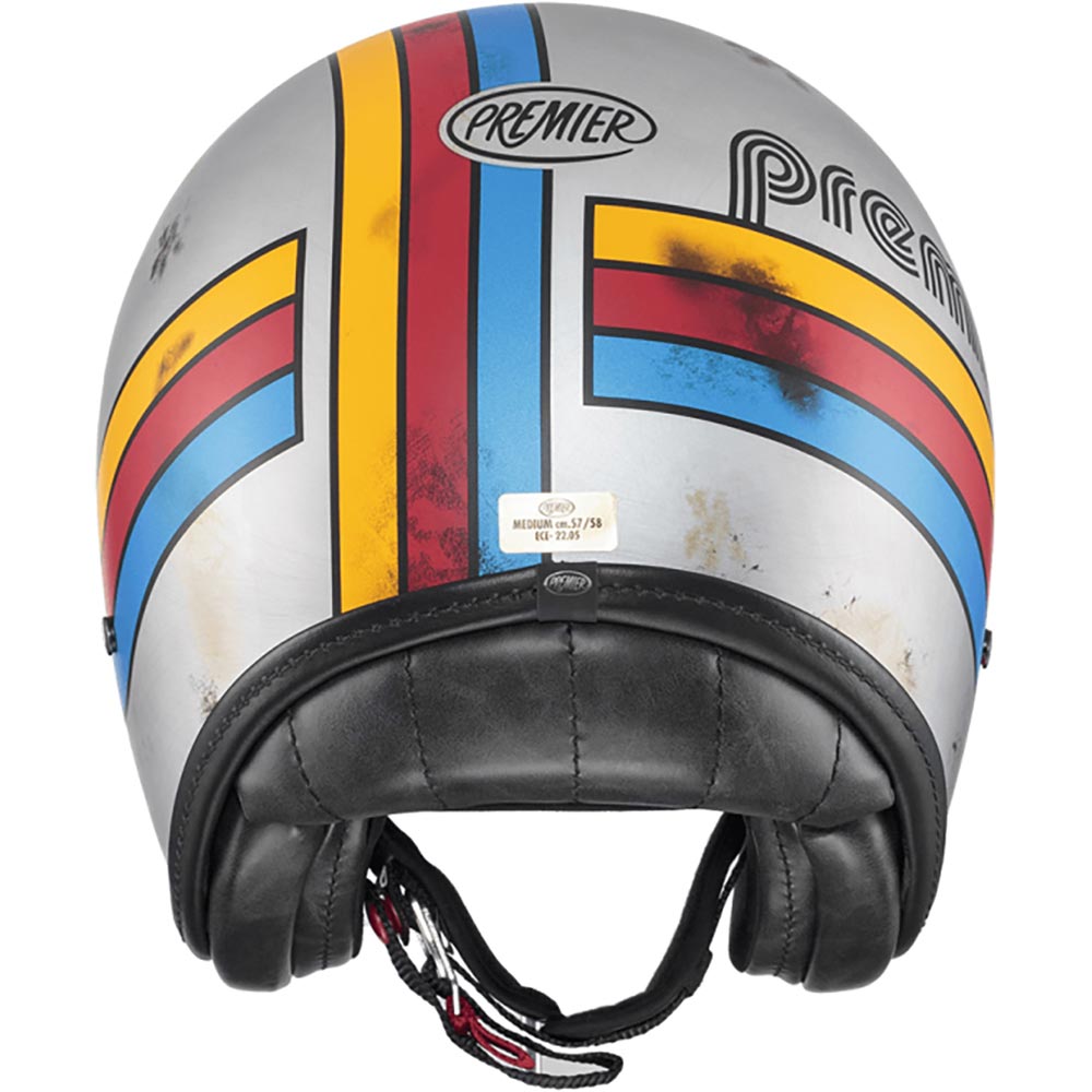 premier - Casque Vintage Platinum Ed Ex Gris / Bleu / Rouge / Jaune / Mat
