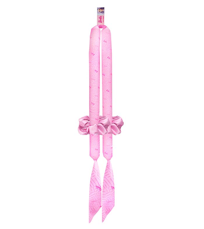 GLOV - *Barbie* - Conjunto para enrolar cabelos sem calor Cool Curl - Pink Panther