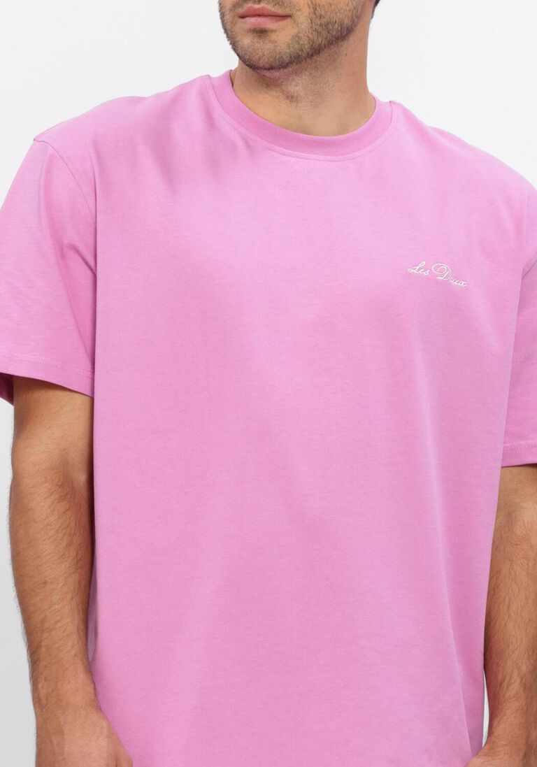 roze les deux t-shirt crew t-shirt