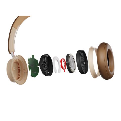 DALI IO-8 – draadloze head-fi hoofdtelefoon met ANC Caramel White
