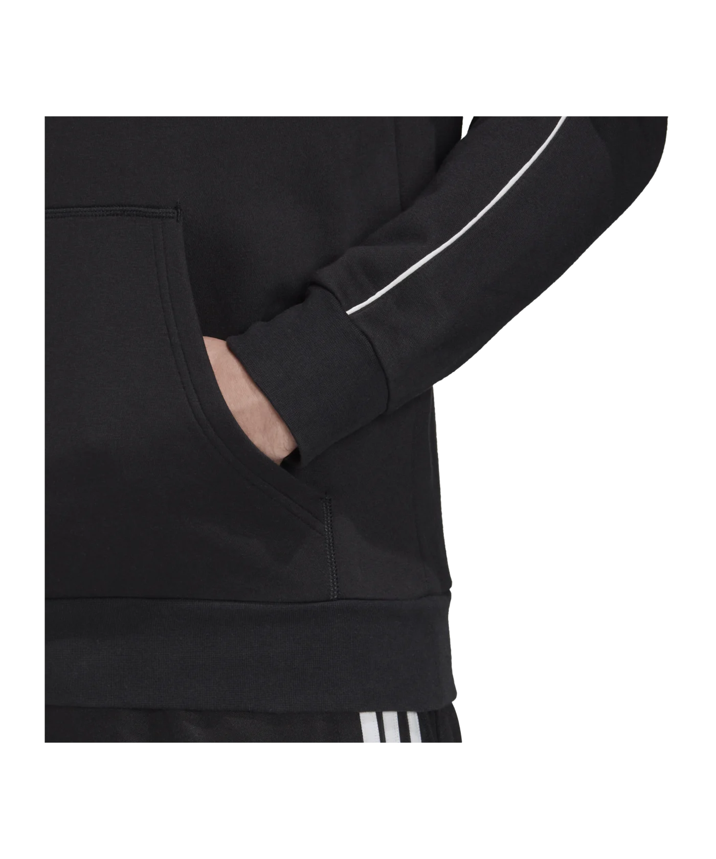 adidas Core 18 Hoody Kapuzensweatshirt Schwarz