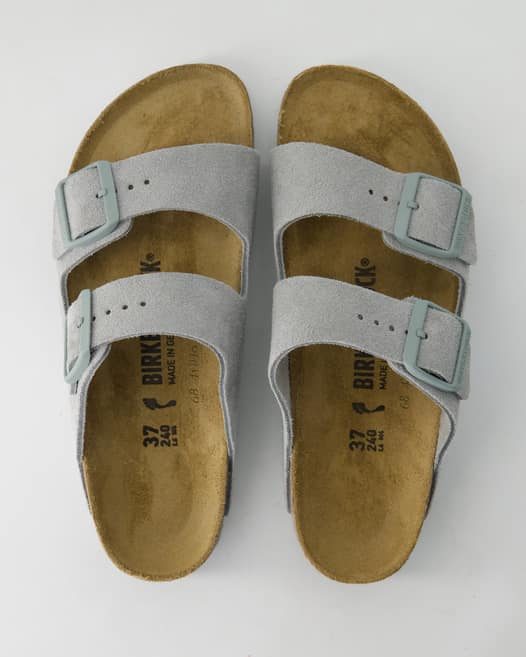 Birkenstock Arizona Pantoletten in Grün