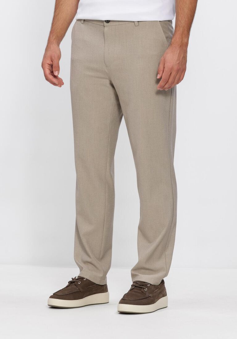 beige les deux chino como reg solid pants
