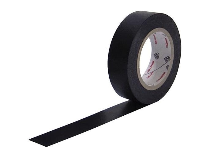 Cellpack AG Isolierband 10 m x 15 mm, Schwarz Elastisches, UV-beständiges Isolierband