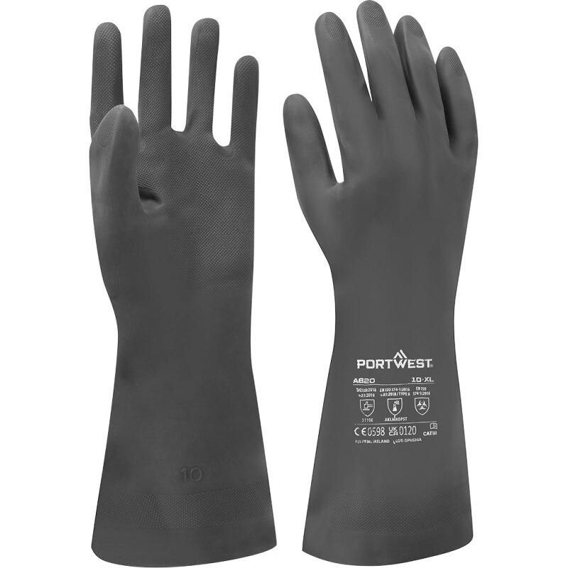 Portwest A820 Gant Chimie Néoprène - La paire