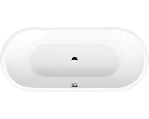 KALDEWEI CLASSIC DUO OVAL ligbad 113 75 x 170 cm alpinewit glanzend 291400010001