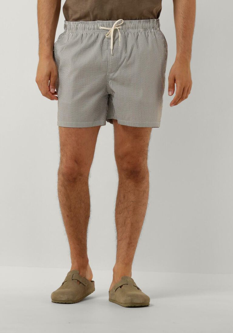 SELECTED HOMME olijf selected homme  slhcooper seersucker swimshorts