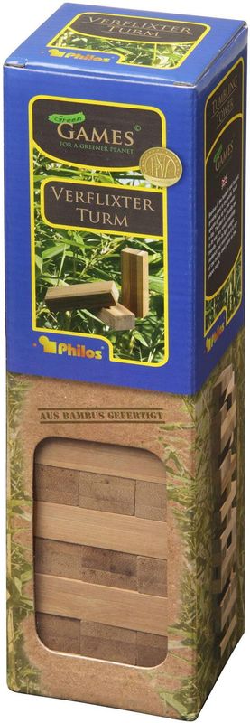 Philos Vallende Toren (Jenga) Bamboe