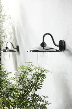 KS buitenlamp Brig zwart