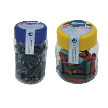 Stylex 150 Füllerpatronen, 100 blaue Patronen + 50 farbige Patronen