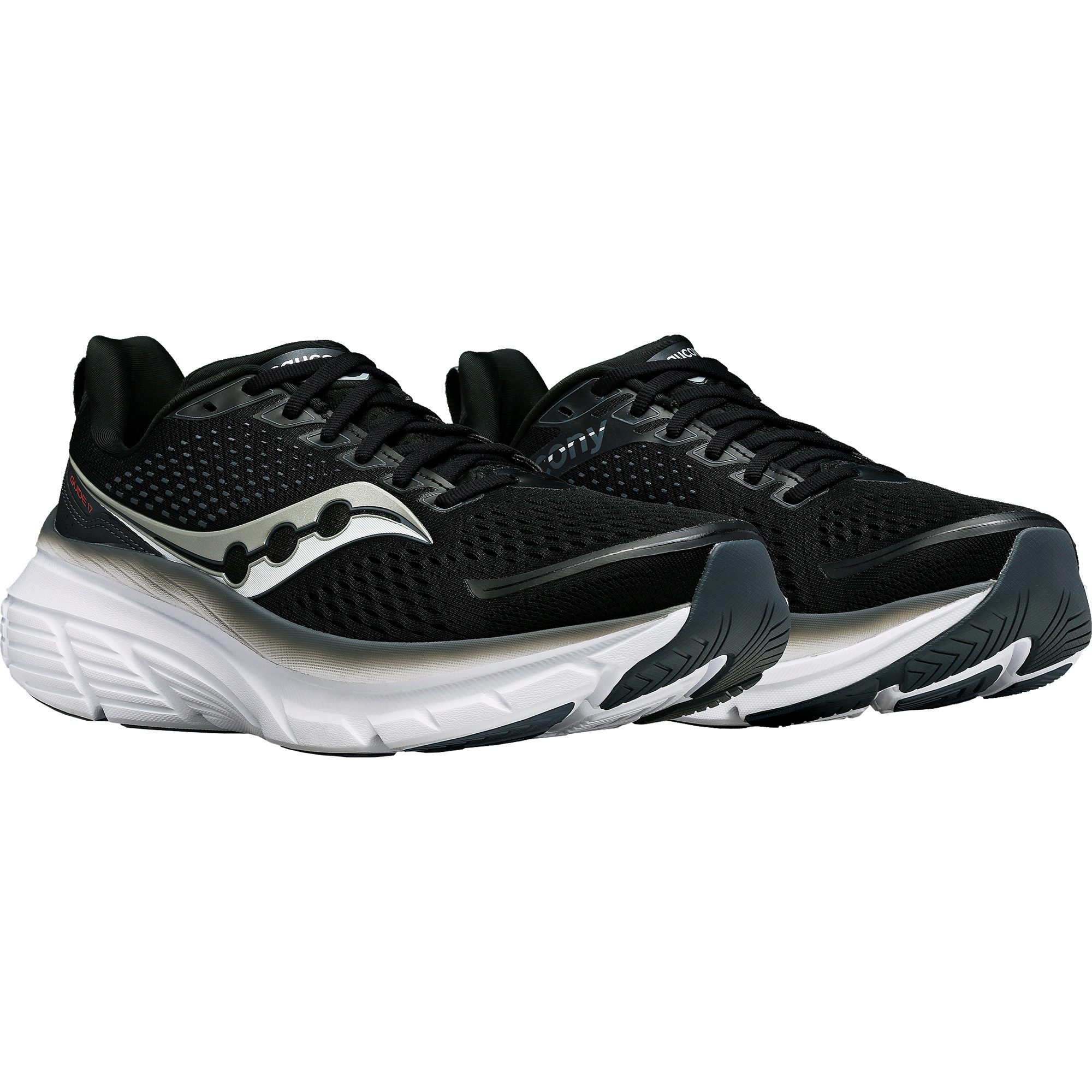 Saucony Guide 17 Laufschuhe Herren schwarz