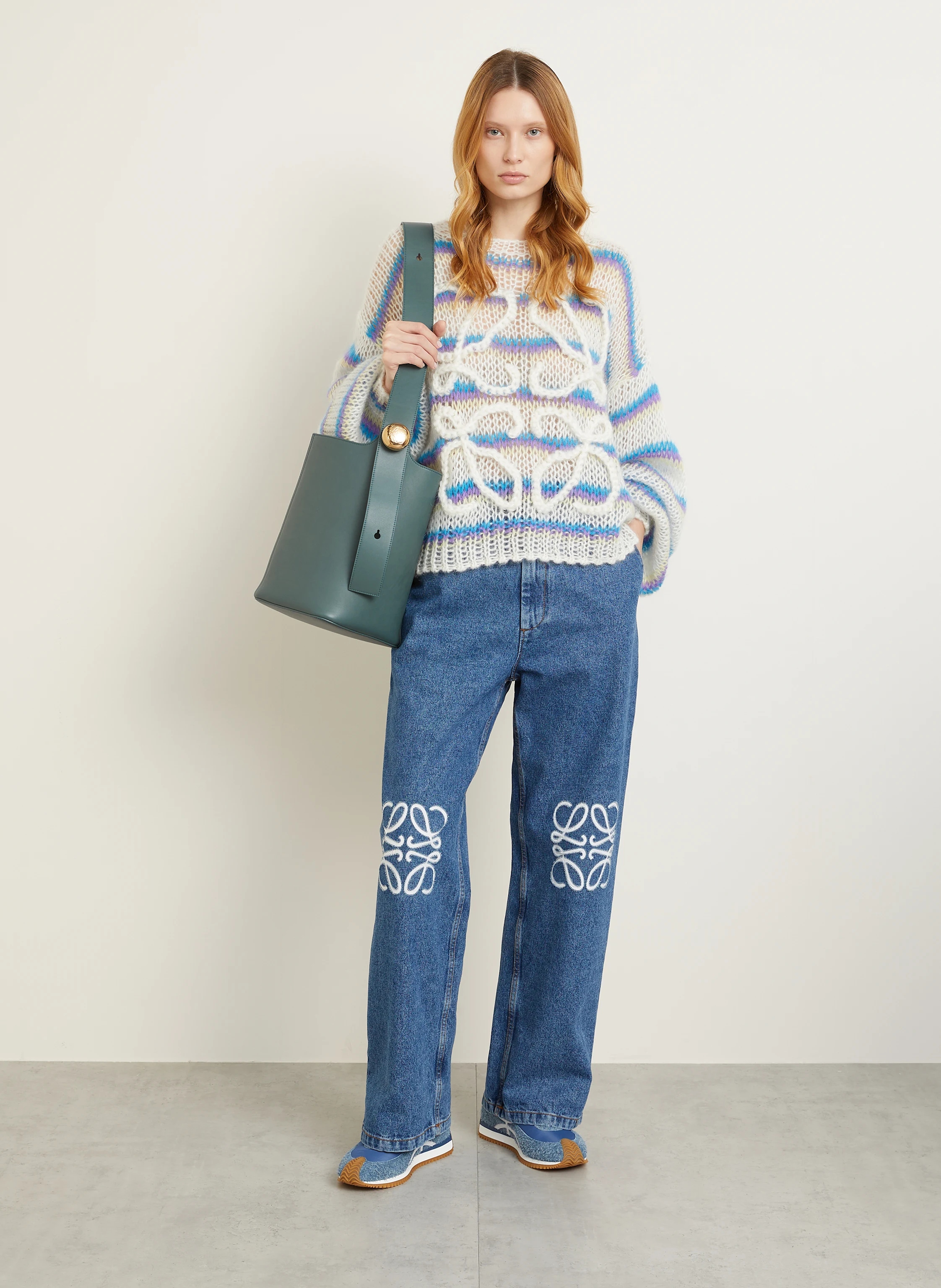 LOEWE Handtasche PEBBLE BUCKET MEDIUM