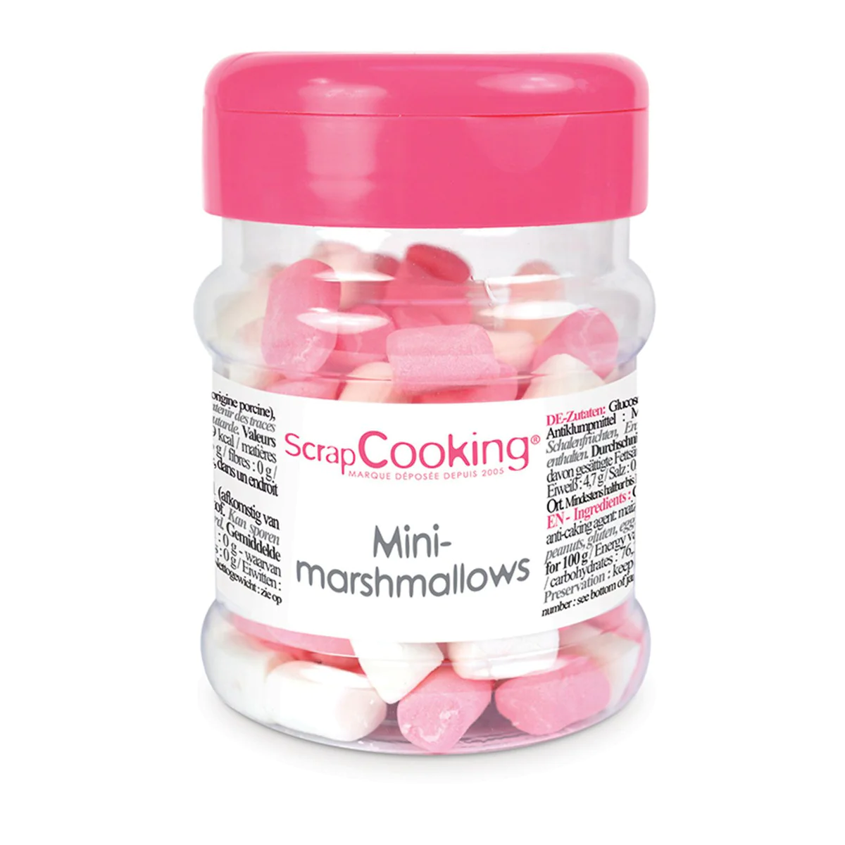 Pot de mini-marshmallows - 40 g Scrapcooking