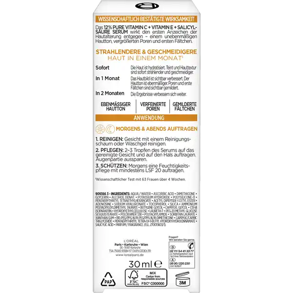 Serum Clinical 12% Pures Vitamin C