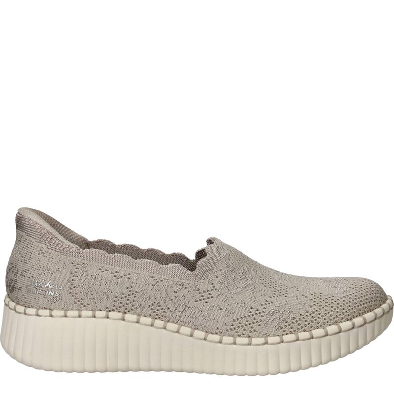 Skechers Wilshire Blvd Slip-Ins Instappers Beige Dames