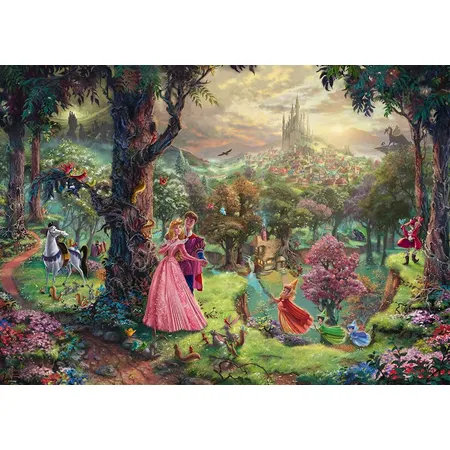Schmidt Spiele Puzzle - Thomas, Disney Dornröschen, 1000 Teile