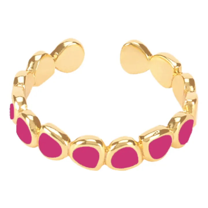 Bangle Up Bague Ajustable Lumi | Rose